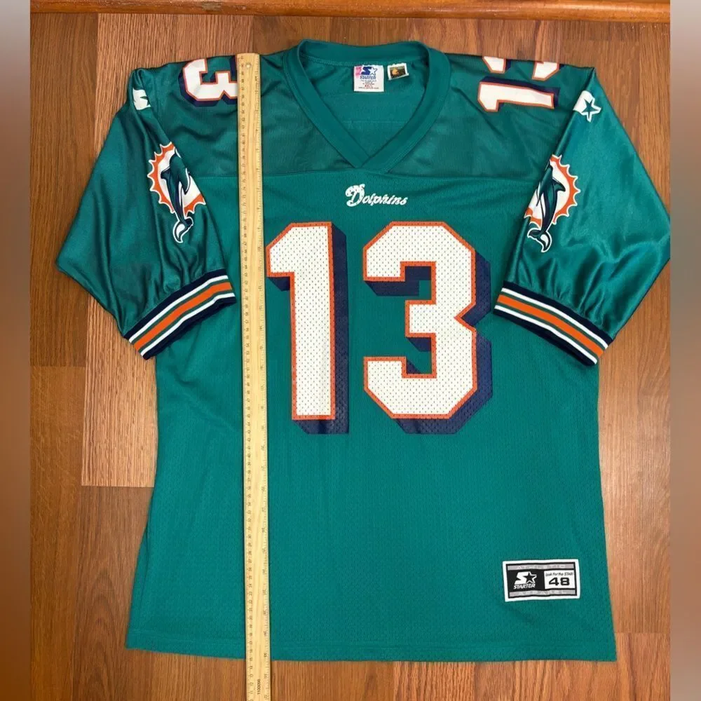 VINTAGE STARTER DAN MARINO MIAMI DOLPHINS Men‎ Football Jersey 1995 NFL 48 Large